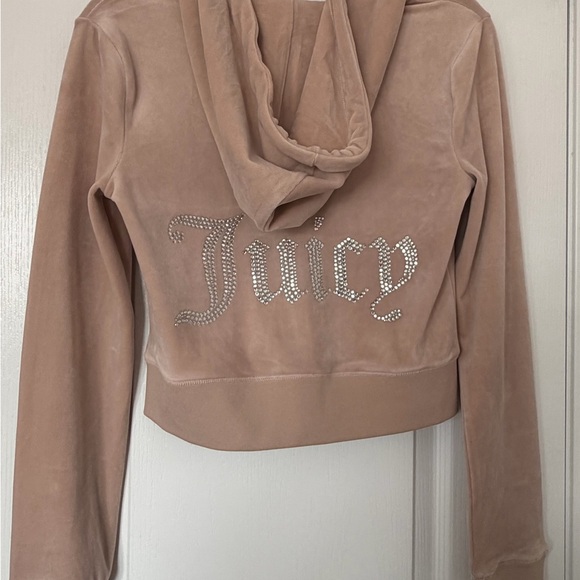 Juicy Couture Pink Zip-Up Hoodie - Picture 2 of 2